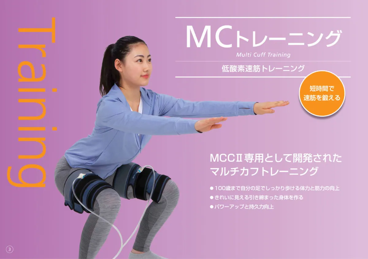 MCCスポーツ｜体力・筋力の限界突破を可能にするパワーアップマシーンの画像4