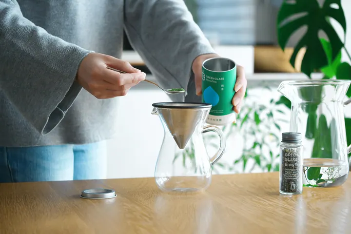グリーングラスブリューティー｜緑茶とハーブティーを同時に楽しめる日本茶の画像3