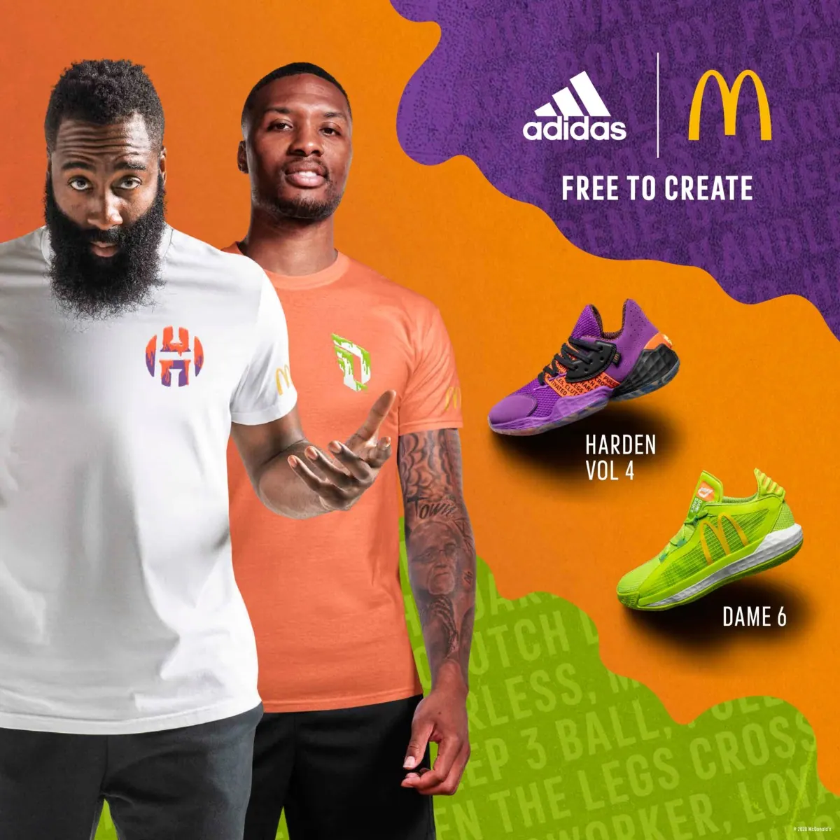 アディダス|マクドナルドとコラボしたバスケットボールシューズが新登場の画像1