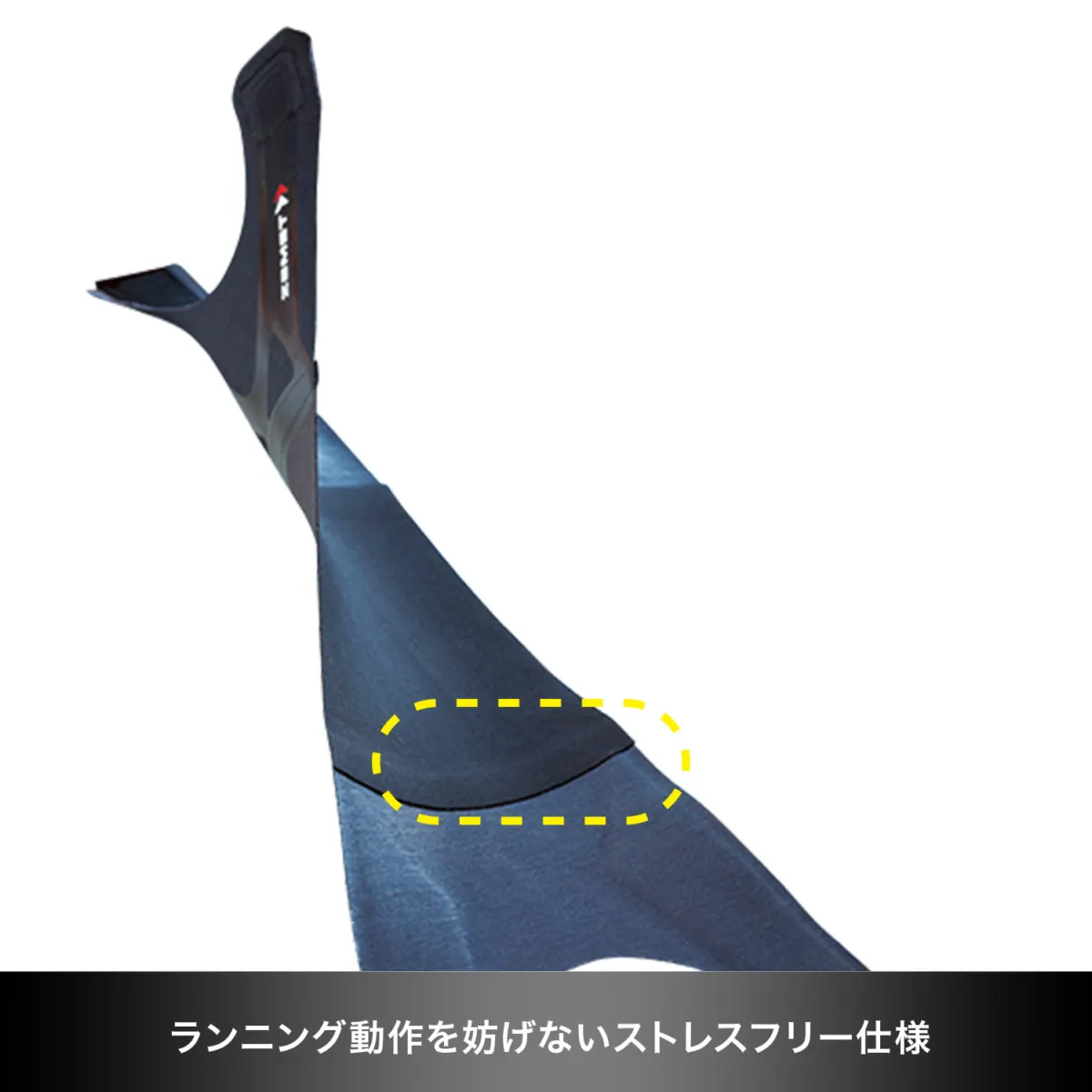 ザムスト膝サポーターフィルミスタ ニー超薄・超軽でランナーに大好評!の画像4