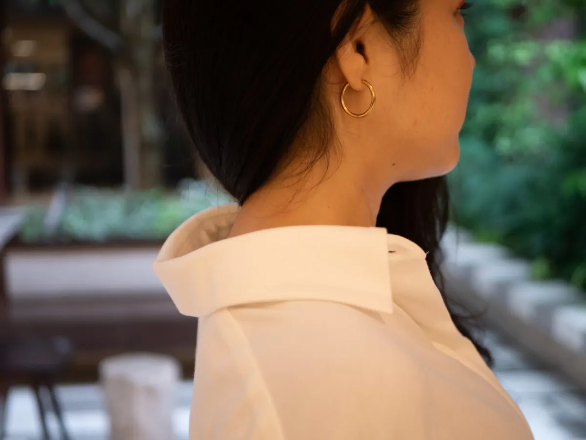 窮屈感とはサヨナラ！まるでTシャツのような着心地のラクスマシャツMakuakeにの画像5