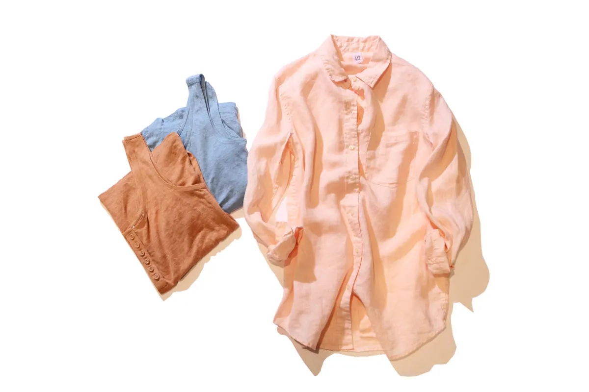 Gapリネンコレクション夏をさわやかにする麻で、抜け感と品格を楽しむの画像4