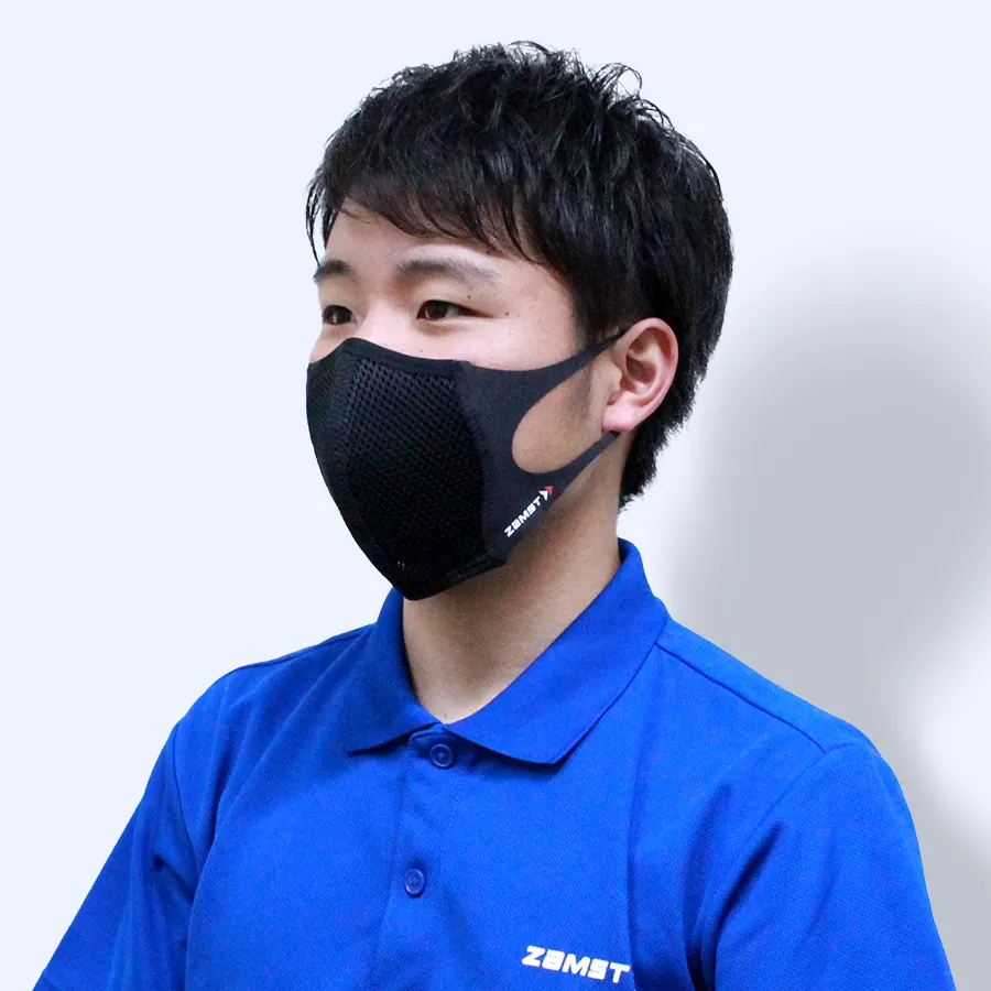 ザムスト マウスカバー最高のフィット感・通気性・肌触りを実現!の画像5