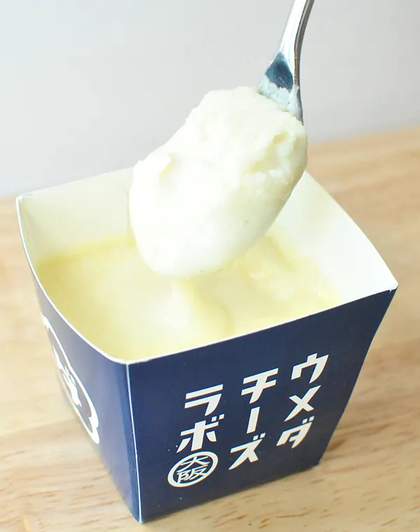 ウメダチーズラボ｜大丸松坂屋にスプーンで食べる人気チーズケーキが登場の画像3