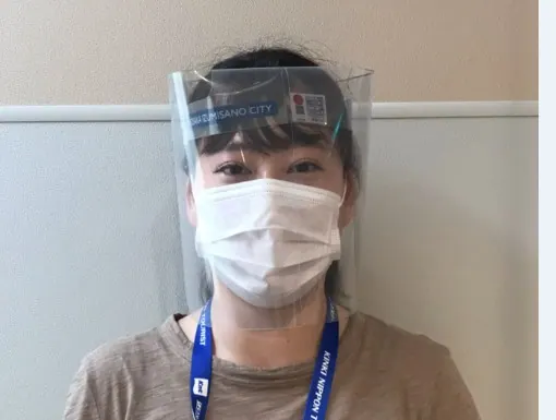 近畿日本ツーリスト関西×泉佐野市コラボで簡易フェイスシールドを制作の画像2