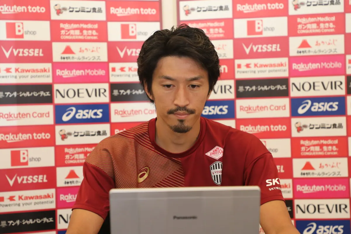 渡部博文(神戸)、川崎戦に向けて意気込みを語る借りを返すチャンスの画像2
