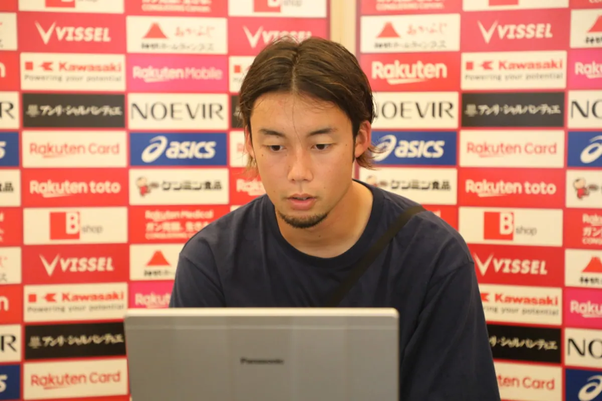 安井拓也(神戸)が描く勝利のシナリオ押し込んだ形でサッカーをの画像2