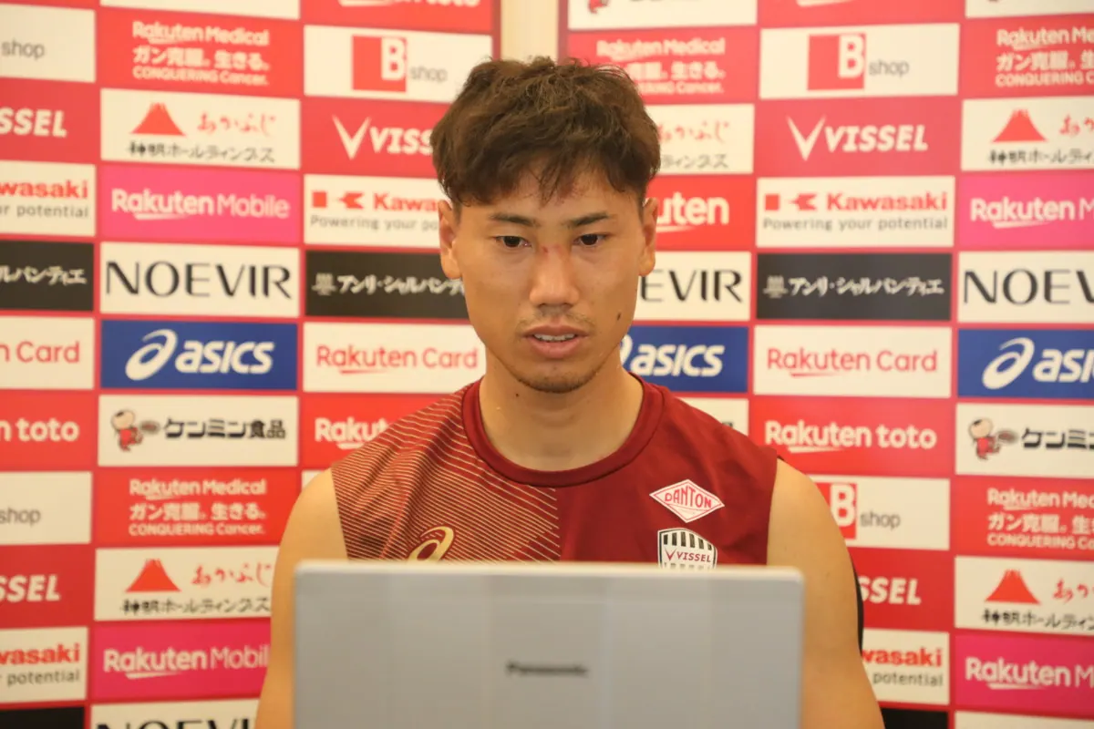 前川黛也(神戸)、怪我は問題なし！チームを引っ張ていくの画像2