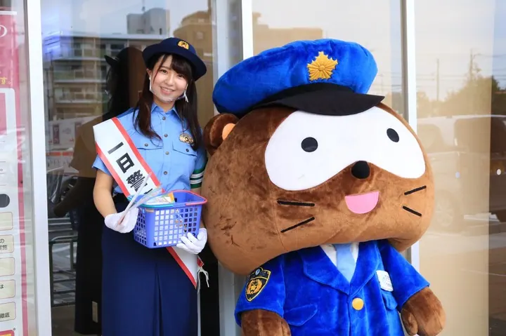 〝日本一美しい女子大生〟の長澤佳凜、大津警察一日署長に就任!の画像4
