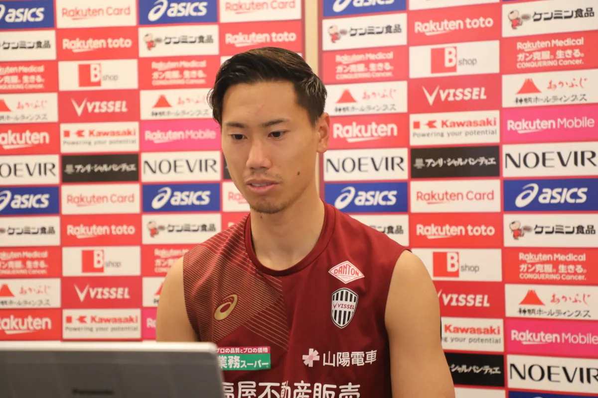 前川黛也(神戸)が伝えたい、自身のサッカー論やはり楽しむべきものの画像1