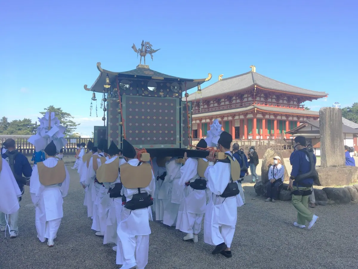 58年ぶりに復活！奈良・氷室神社の神事をパワードウェアでサポート