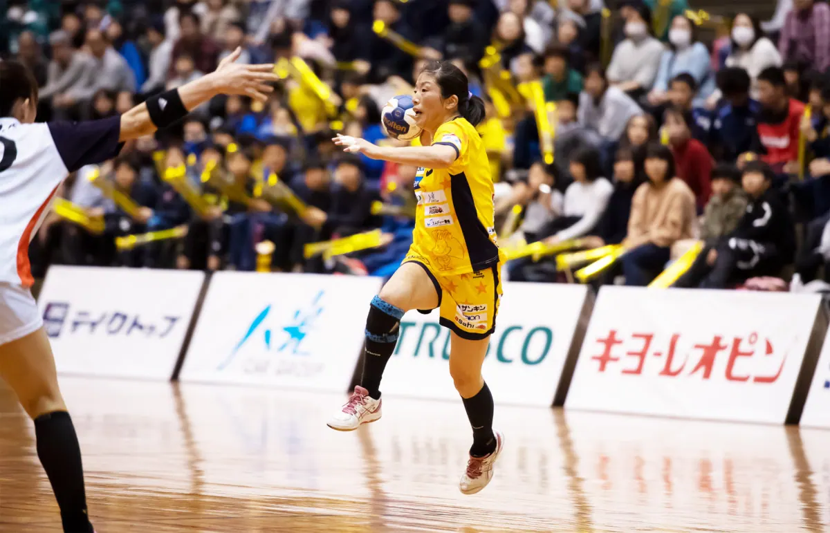 田中美音子（大阪ラヴィッツ）、日本ハンドボールリーグ通算1600得点まで、あと2点。
