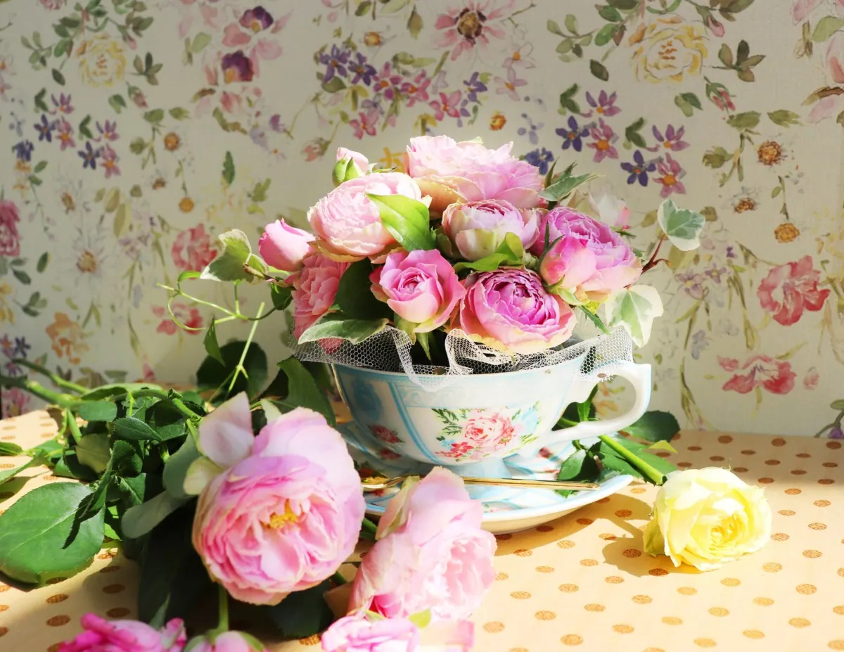 花恋人 [お花 × ティーカップ]で癒される時間を！新ブーケを発売！の画像1
