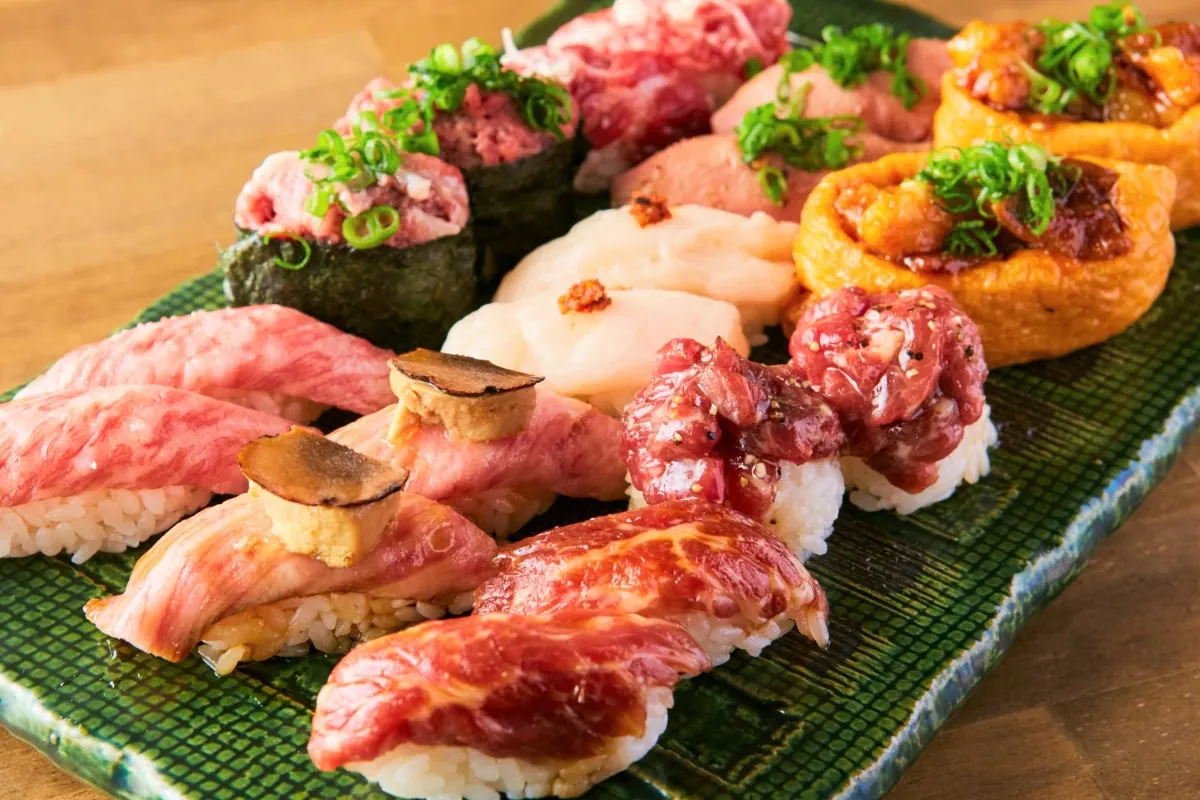 神戸三宮肉寿司100円キャンペーンを実施!オープン4周を記念して、11/24よりの画像1