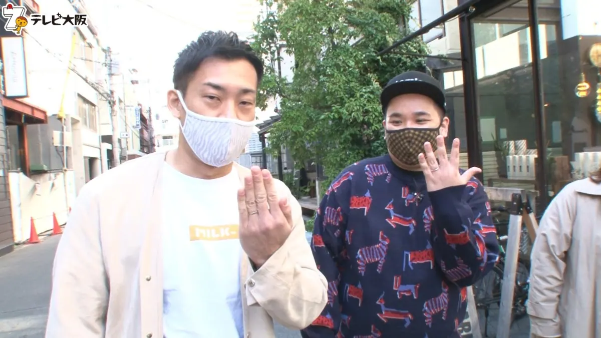 [テレビ大阪 やすとものどこいこ！？]ミルクボーイと堀江で買い物ロケ♪