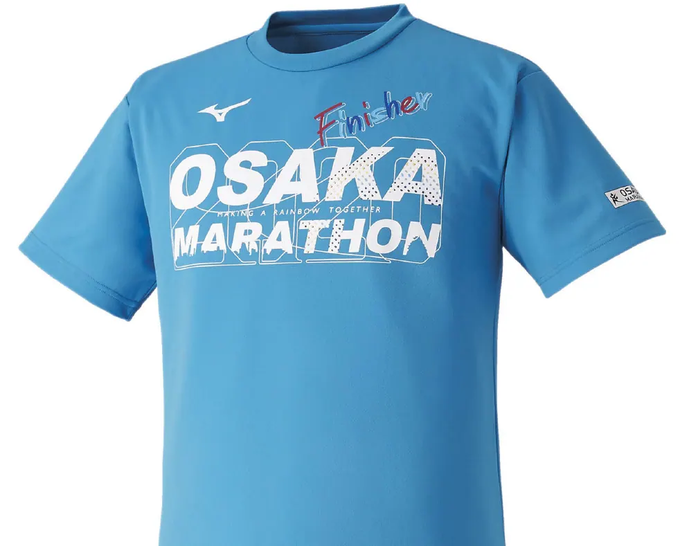ミズノ｜大阪マラソンのランナーに込めた想いを、Tシャツに表現