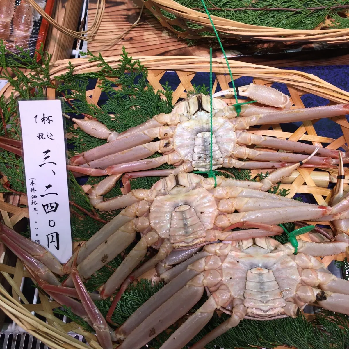 阪神梅田本店舞鶴から直送の松葉ガニを堪能できる日がやって来た！の画像1