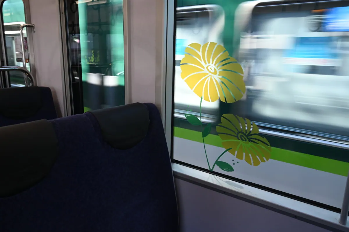 感謝の気持ちを乗せた列車京女百花が発進！〜京都女子大学創立 110 周年記念プロの画像5