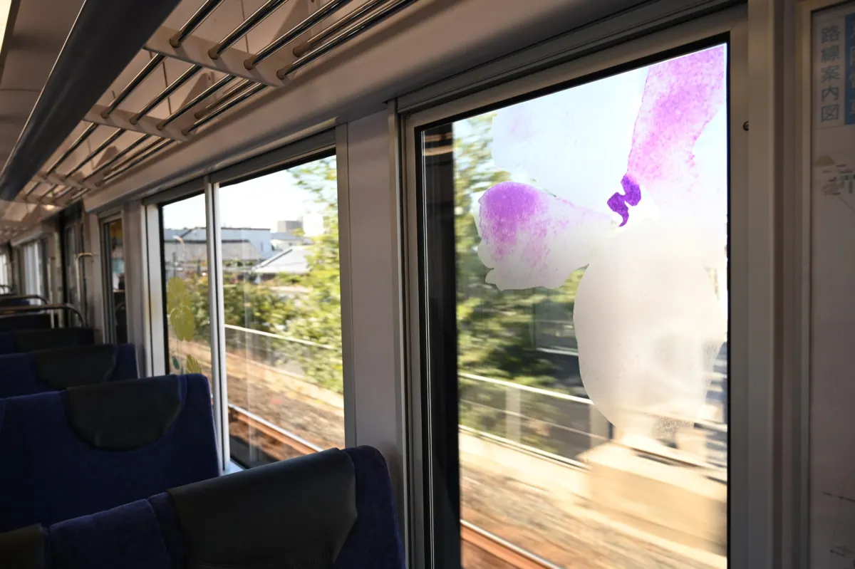 感謝の気持ちを乗せた列車京女百花が発進！〜京都女子大学創立 110 周年記念プロの画像3