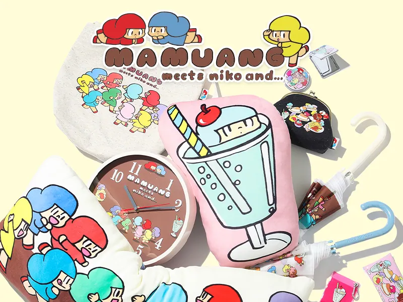 【ニコアンド×マムアンちゃん】癒し系コラボアイテムが登場!