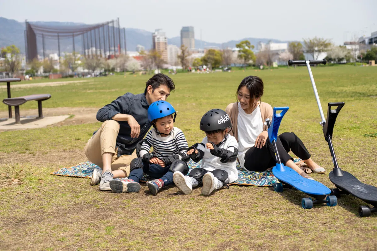 ookkieバランス感覚が身につく、幼児専用のスケボーが登場!!の画像4