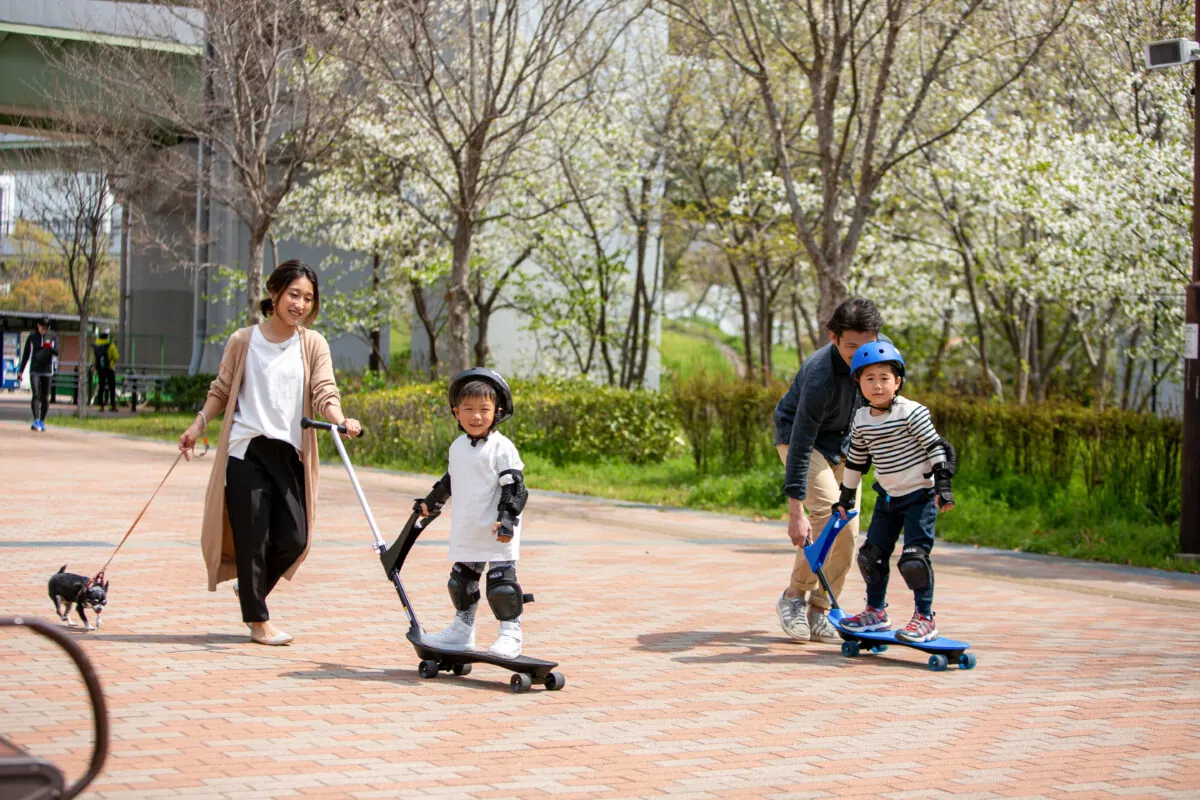 ookkieバランス感覚が身につく、幼児専用のスケボーが登場!!の画像2