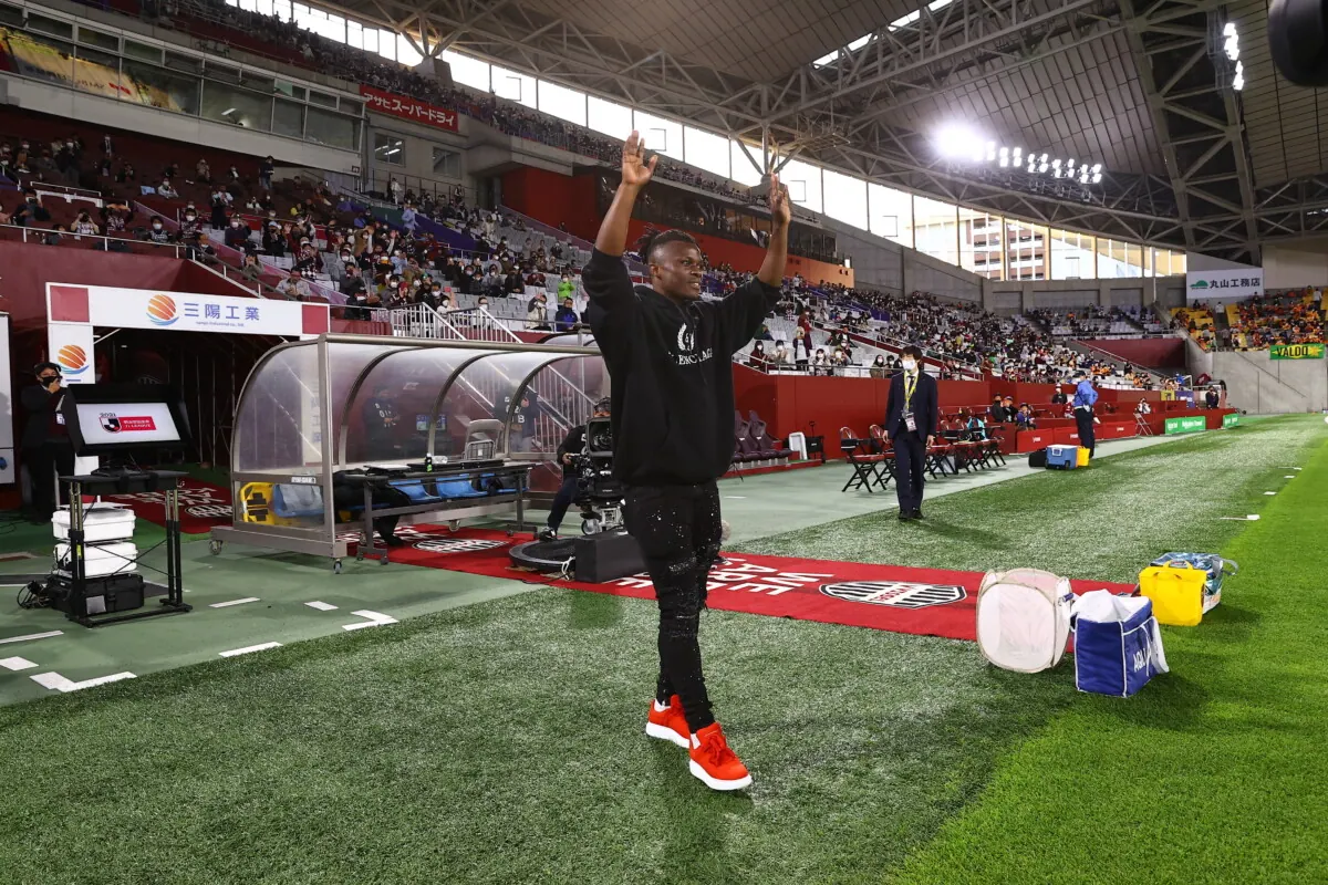 マシカ(ケニア代表)、ヴィッセル神戸初お披露目スタジアムのピッチでプレーしたいの画像1