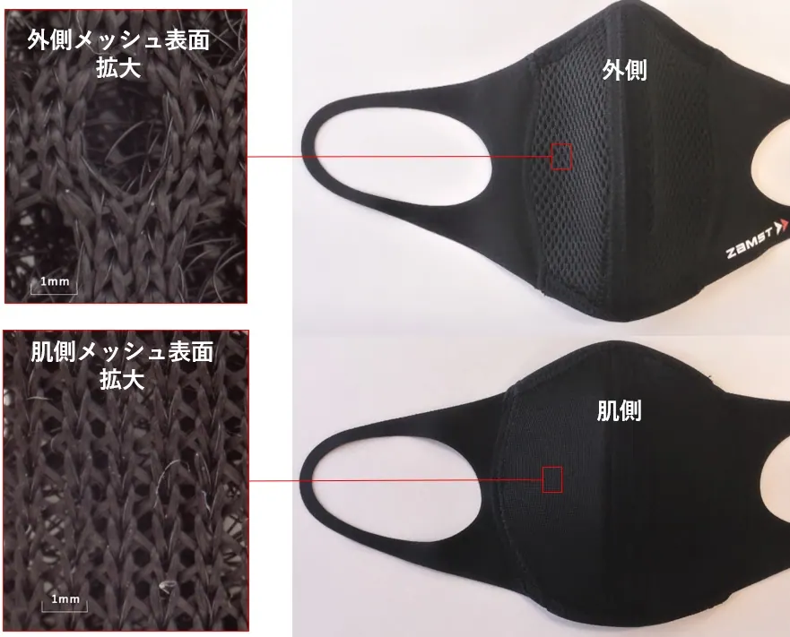 ザムストアスリートを守る高機能マスクに、新色ライトグレーが登場!の画像4