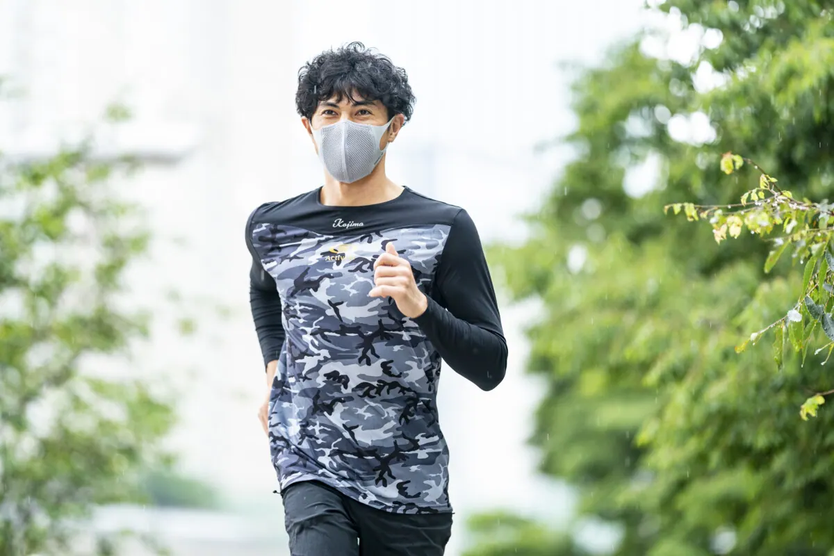 小島よしお、ランニングでZAMSTマウスカバーを着けるワケ呼吸をしやすくてカッコの画像5
