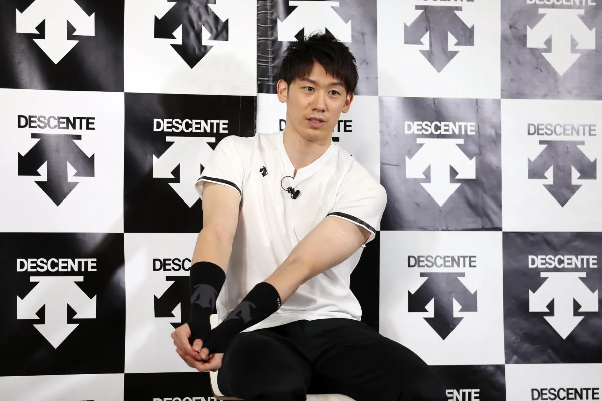 石川祐希、デサントとリストサポーターを共同開発したワケ腕の痛みを解決するための画像2