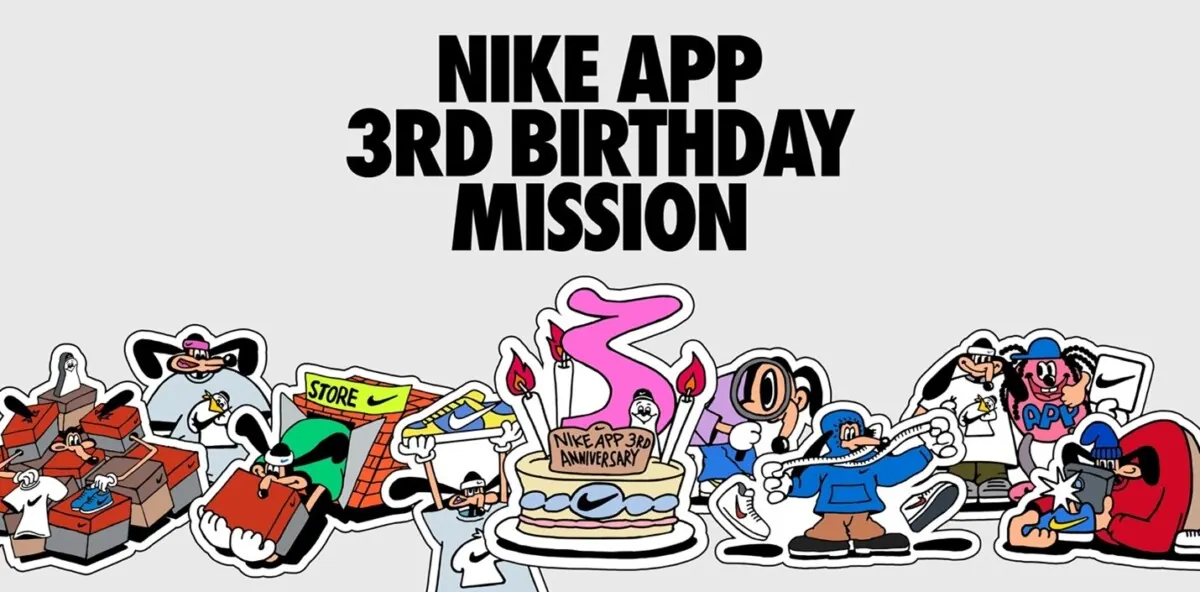 NIKEアプリ3周年記念！ナイキメンバー向けに特別イベント企画を提供！