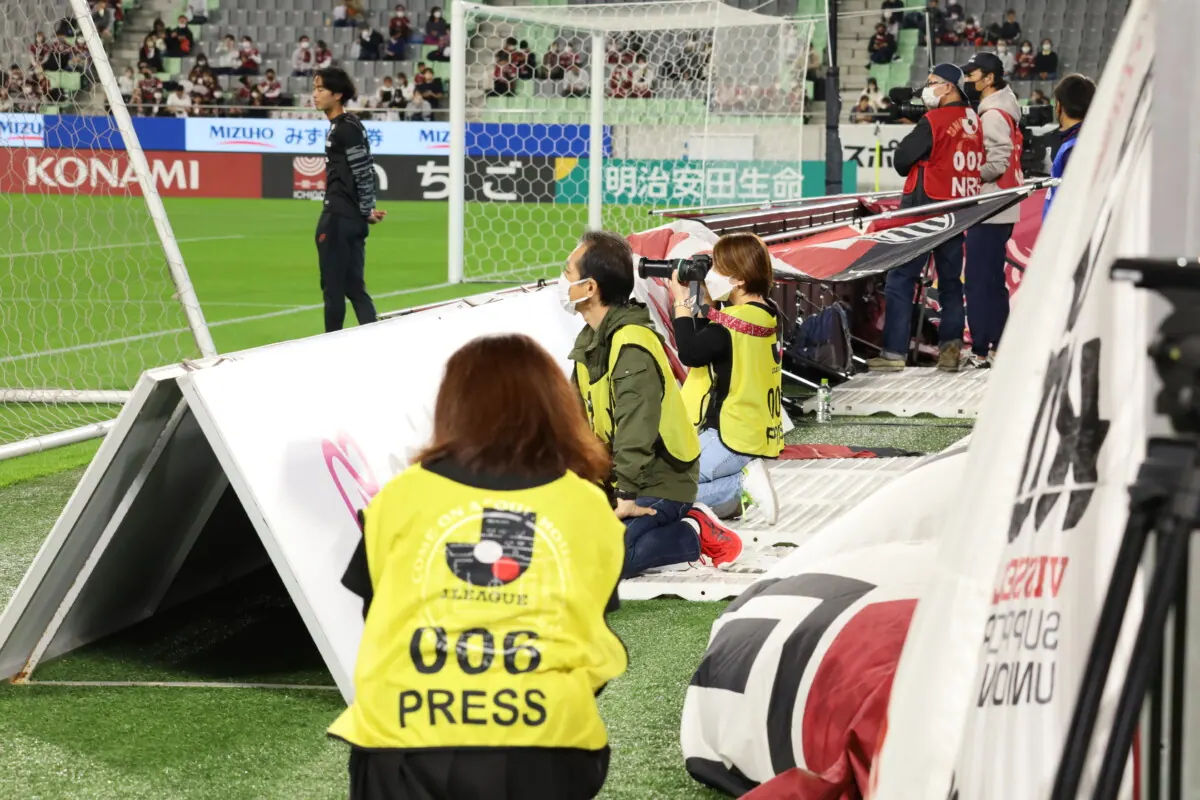 貴重な体験、すごく楽しく撮影ヴィッセル神戸、公式カメラマン体験を実施の画像1