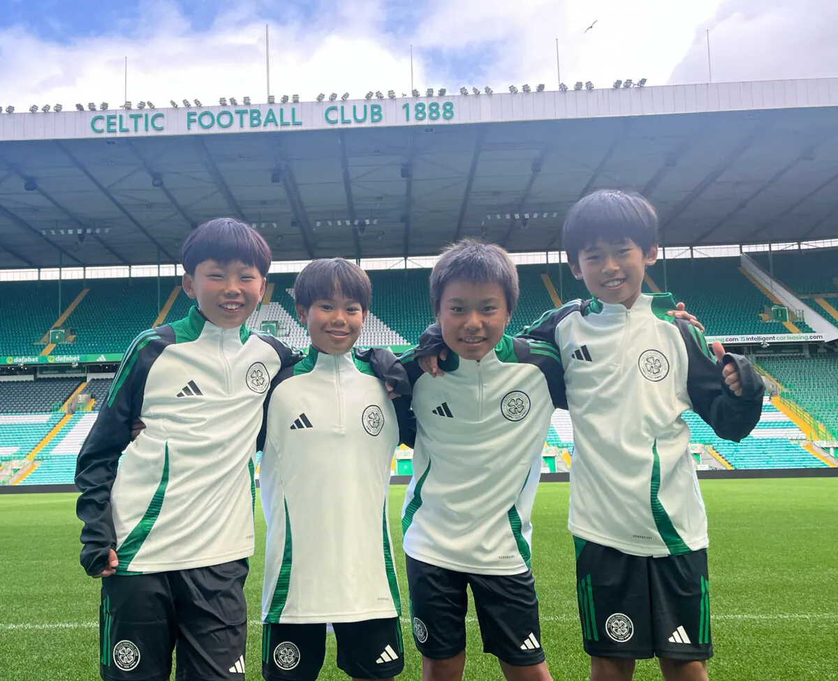 未来の日本代表候補4選手、スコットランド・セルティックFCで輝きを放つ！