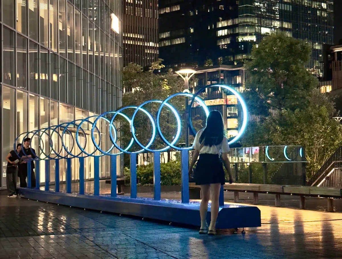 グラングリーン大阪にて海外スタートアップ作品を展示 インタラクティブ・インスタレーション「Echo」、9月13日よりグラングリーン大阪で公開
