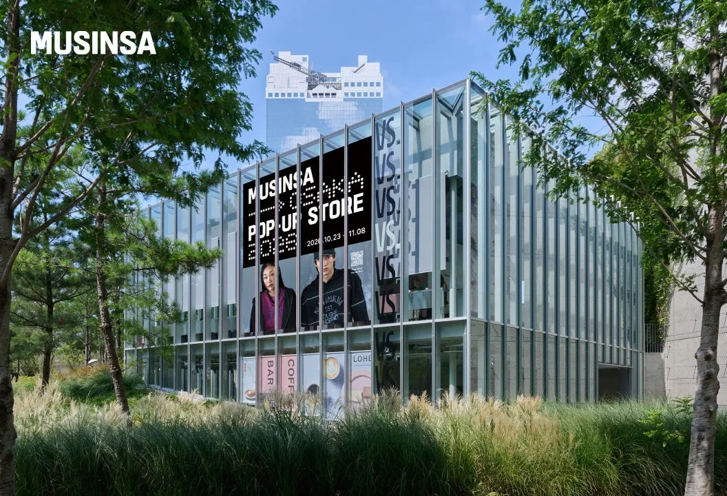梅田のVS.に韓国ファッション約3,400点、「MUSINSA Osaka Pop-Up Store 2026」10月23日から