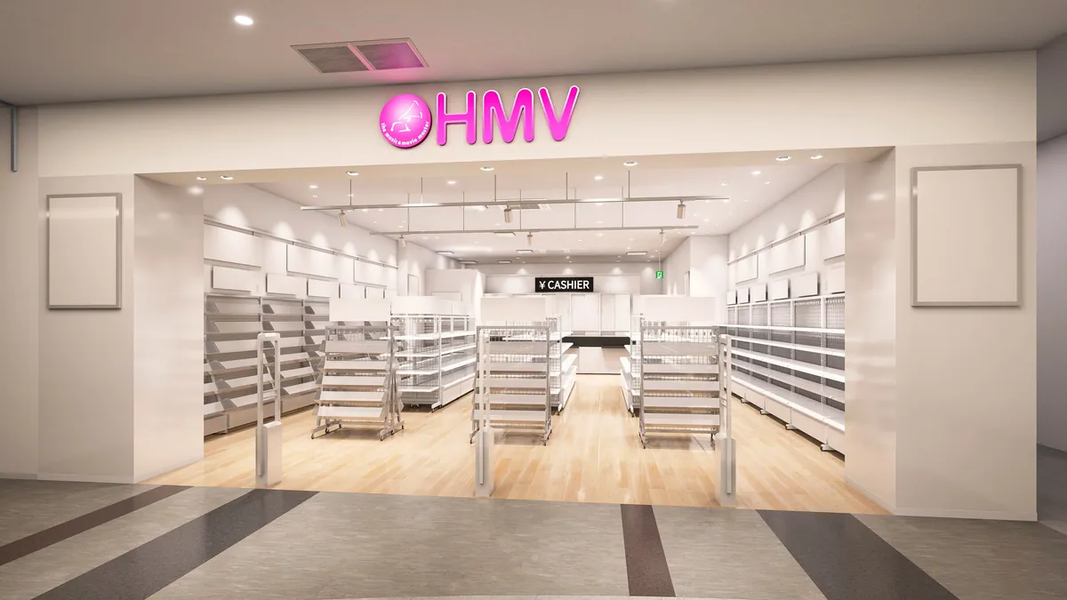 HMV opens at LaLaport Sakai on Nov 17 — tenugui giveaway, a “kofun omikuji” and an EBiDAN OSAKA mini live